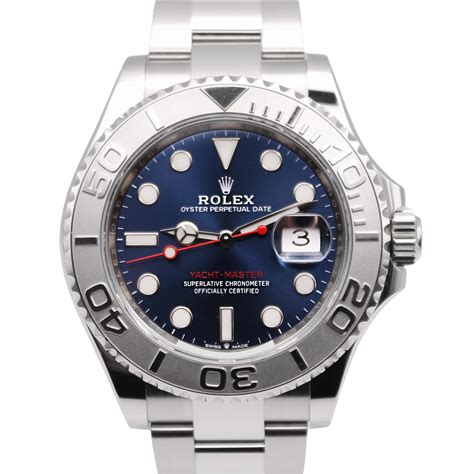 rolex stainless steel yachtmaster watch|rolex yacht master 40mm price.